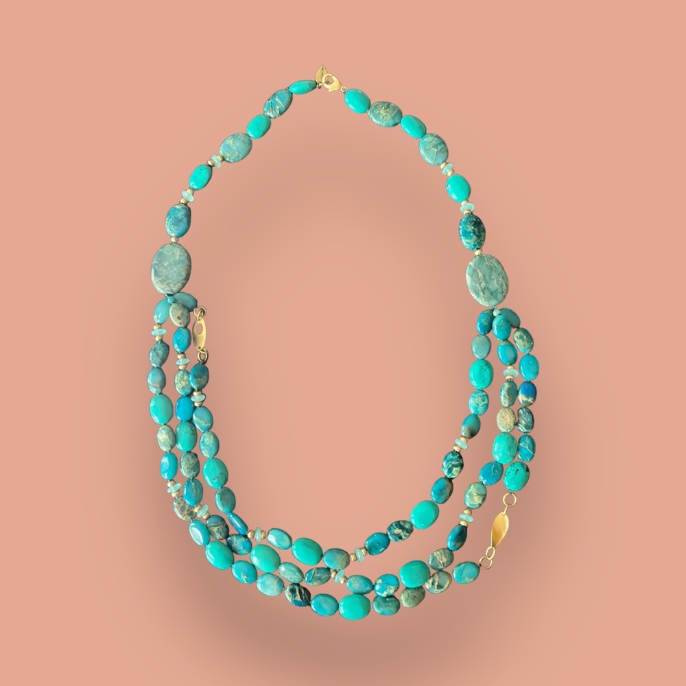 Vintage Coldwater Creek statement necklace.